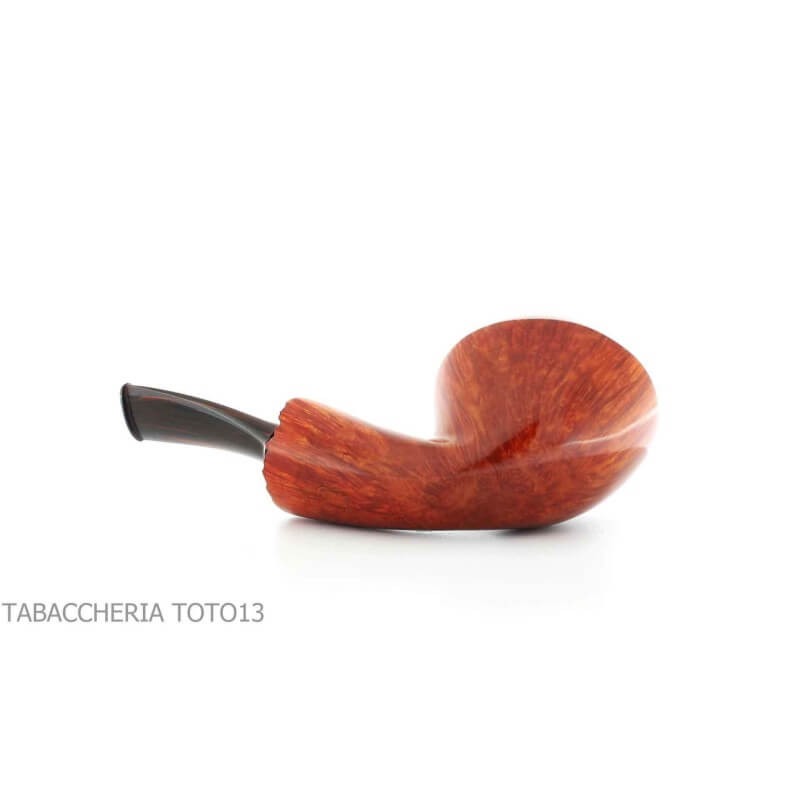 Pipe Gabriele Pipemaker forme rhodésienne courbe ligne de nautile - Gabriele Dal Fiume Pipemaker