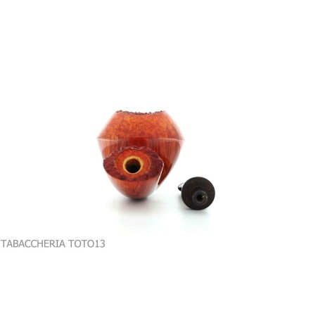 Pipa Gabriele Pipemaker Línea de Nautilus curva de forma de Rhodesia - Pipas de Tabaco