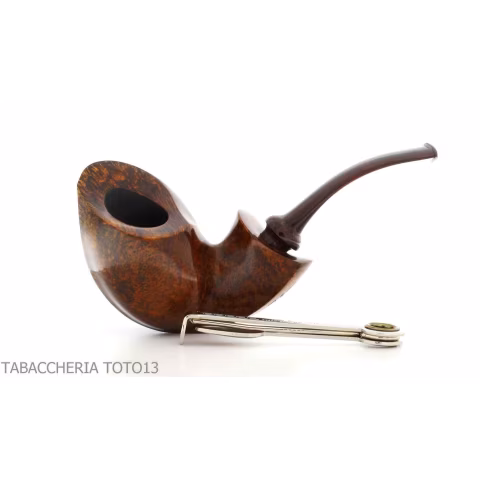 Gabriele Pipemaker Nautilus shaped pipe - Tobacco Pipes - Natural root