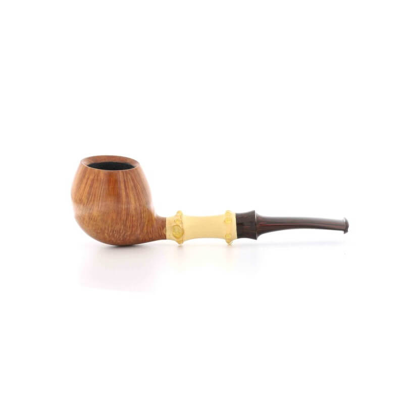 Gabriele Pipemaker línea recta pequeña en forma de apple con forma de delfín - Gabriele Dal Fiume Pipemaker
