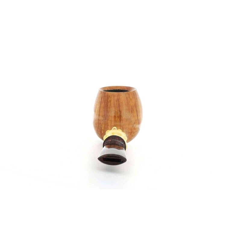 Gabriele Pipemaker línea recta pequeña en forma de apple con forma de delfín - Gabriele Dal Fiume Pipemaker