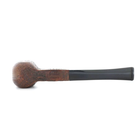 Pipa Brebbia Liberty forma de panel de billar pulido con chorro de arena - Pipas de Tabaco