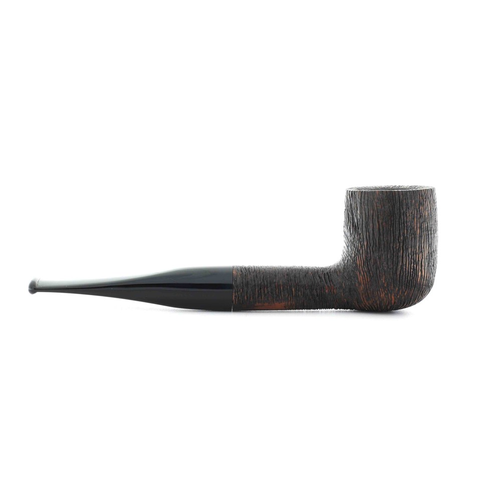 Brebbia Tundra pipe billiard shape combed briar - Tobacco Pipes - Natural root