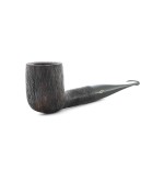 Brebbia Tundra pipe billiard shape combed briar - Tobacco Pipes - Natural root
