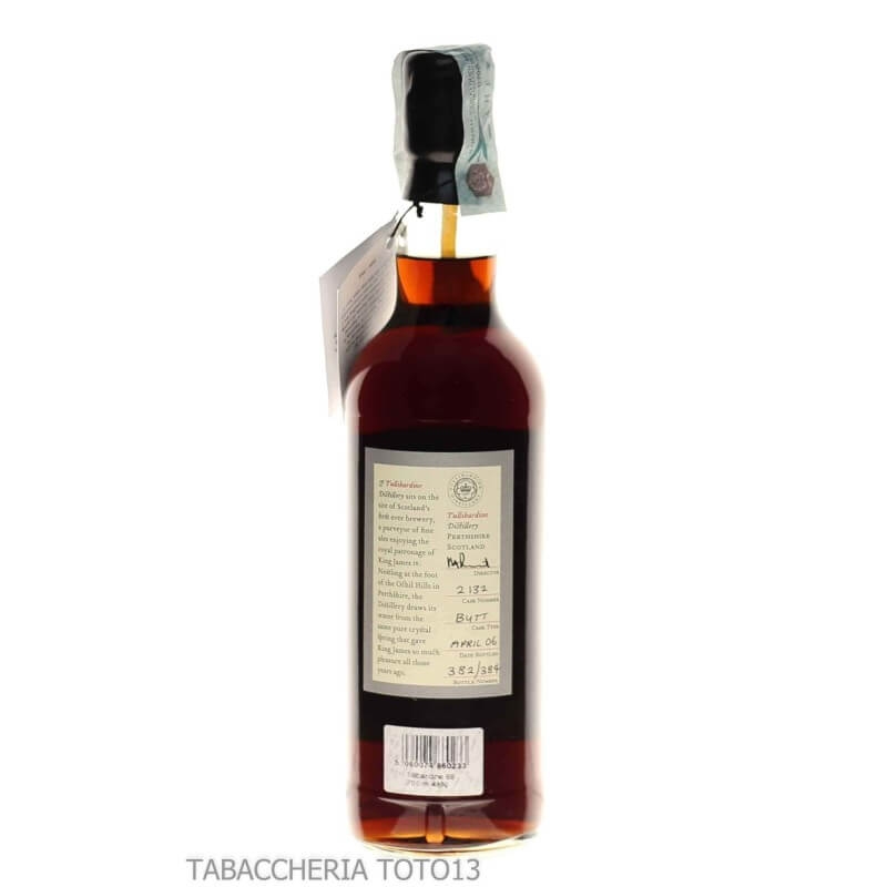 WHISKY TULLIBARDINE 1966 WORLD CUP VINTAGE CASK 2132 48% CL. 70 - TULLIBARDINE