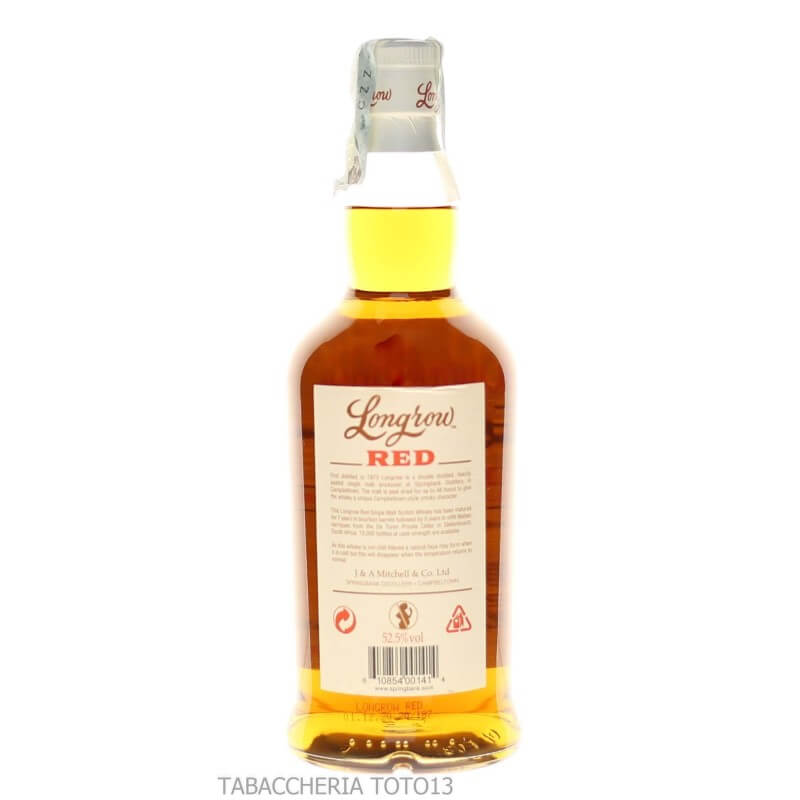 Longrow Red Malbec cask 10 Y.O. limited edition Vol.52,5% Cl.70 - Springbank Distillery