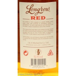 Longrow Red Malbec cask 10 Y.O. limited edition Vol.52,5% Cl.70