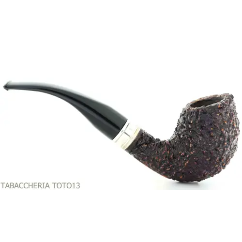 Brebbia Tsuge design forma egg curva finitura rocciata - Pipe