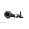 Pipe Brebbia Tsuge design curved egg shape rock finish - Brebbia Pipe
