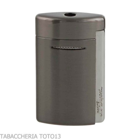 St. Dupont minijet dark satin chrome gunmetal - Lighters - Metal
