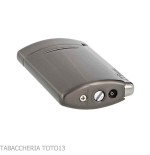 St. Dupont minijet dark satin chrome gunmetal - Lighters - Metal