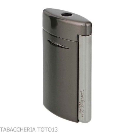 St. Dupont minijet dark satin chrome gunmetal - Lighters - Metal
