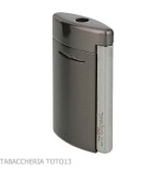 St. Dupont minijet dark satin chrome gunmetal - Lighters - Metal