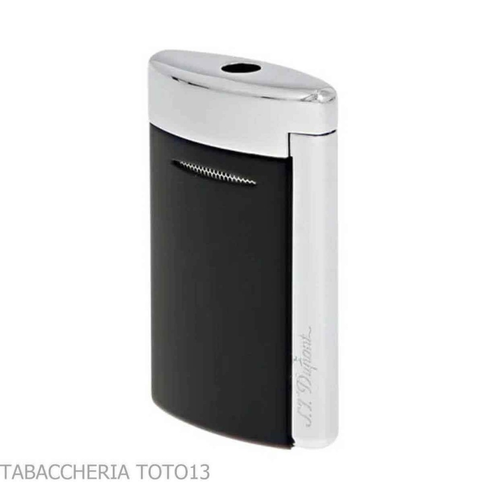 St. Dupont Minijet Brillantschwarz und Chrom - Feuerzeuge