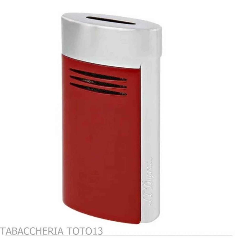 St. Dupont megajet rot und chrom - Feuerzeuge