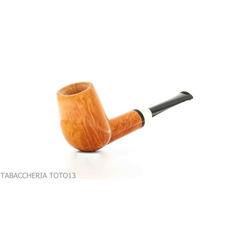 Pipe de Gheppo forme de billard cutty avec la finition naturelle brillante de bruyère - Pipe Pour le Tabac - Racine naturelle