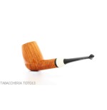 Pipe de Gheppo forme de billard cutty avec la finition naturelle brillante de bruyère - Pipe Pour le Tabac - Racine naturelle