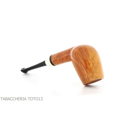 Pipe de Gheppo forme de billard cutty avec la finition naturelle brillante de bruyère - Pipe Pour le Tabac - Racine naturelle