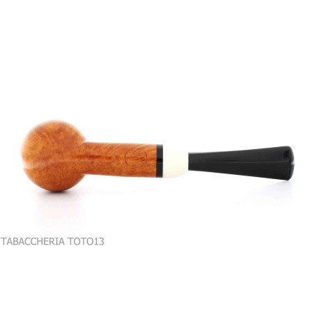 Pipe de Gheppo forme de billard cutty avec la finition naturelle brillante de bruyère - Pipe Pour le Tabac - Racine naturelle