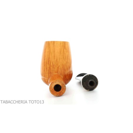Pipe de Gheppo forme de billard cutty avec la finition naturelle brillante de bruyère - Pipe Pour le Tabac - Racine naturelle