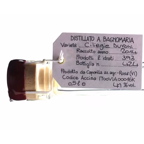 Capovilla distillat de cerises duroni Vol 41% Cl.50 - Spiritueux
