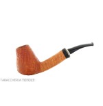 Gheppo halbgebogene Brandypfeife mit sandgestrahltem Bruyère-Finish-Gheppo Italian Pipes