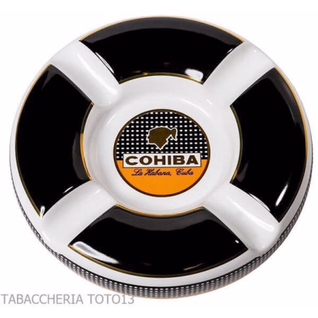 Cenicero Cohiba redondo para puros con logo - Accesorios Del Cigarro