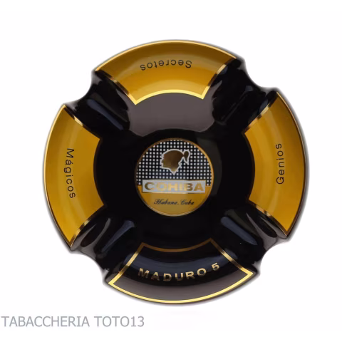 Cenicero de puros redondo Cohiba Maduro - Accesorios Del Cigarro