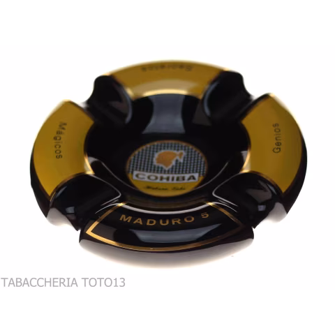 Cenicero de puros redondo Cohiba Maduro - Accesorios Del Cigarro