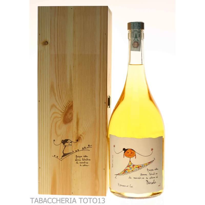 Grappa Levi Romano der wilden Frau Barolo Vol. 42% Cl. 150 - Levi Serafino distilleria