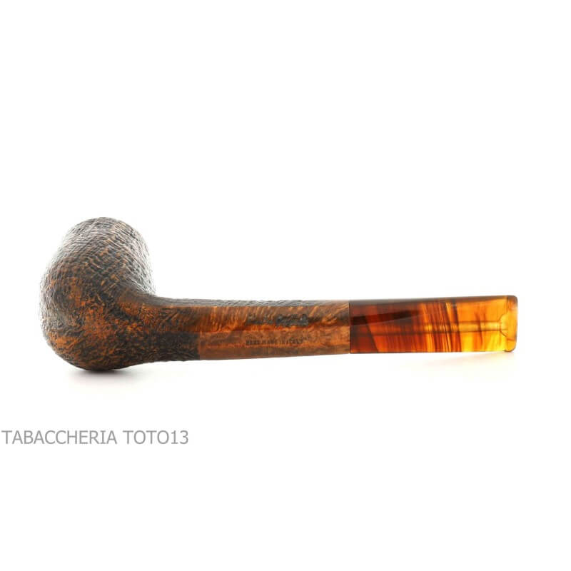Mastro Geppetto Billiard dritta in radica sabbiata - Mastro Geppetto Pipe