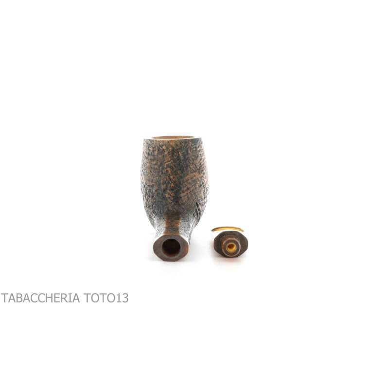 Mastro Geppetto Billiard dritta in radica sabbiata - Mastro Geppetto Pipe