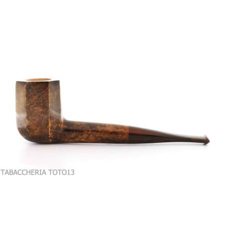 Geppetto straight brown burl billiard pipe Mastro Geppetto Pipe Mastro Geppetto