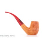 Pipe Mastro Geppetto Loupe naturelle Bent Billiard - Pipe Pour le Tabac - Racine naturelle