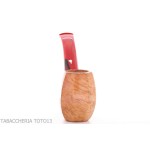 Pipe Mastro Geppetto Loupe naturelle Bent Billiard - Pipe Pour le Tabac - Racine naturelle