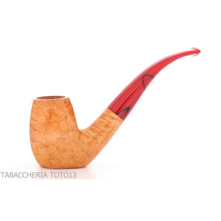 Pipa Mastro Geppetto Billar Bent natural burl - Pipas de Tabaco