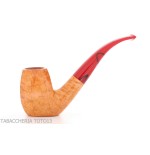 Pipe Mastro Geppetto Loupe naturelle Bent Billiard - Pipe Pour le Tabac - Racine naturelle