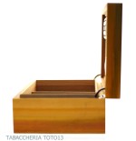 Gentili humidified box for 40 cigars, three colors beech finish - Accessories Cigar - Wood