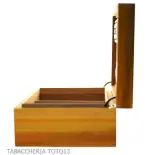 Gentili scatola umidificata per 40 sigari finitura faggio tre colori - Accessori Per Sigari