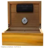 Gentili scatola umidificata per 40 sigari finitura faggio tre colori - Accessori Per Sigari