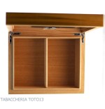 Gentili humidified box for 40 cigars, three colors beech finish - Accessories Cigar - Wood
