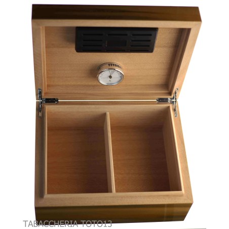 Gentili humidified box for 40 cigars, three colors beech finish - Accessories Cigar - Wood