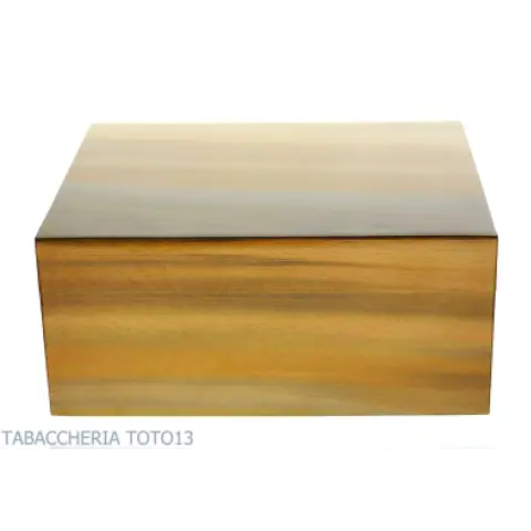 Gentili scatola umidificata per 40 sigari finitura faggio tre colori - Accessori Per Sigari