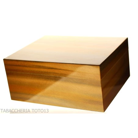 Gentili humidified box for 40 cigars, three colors beech finish - Accessories Cigar - Wood