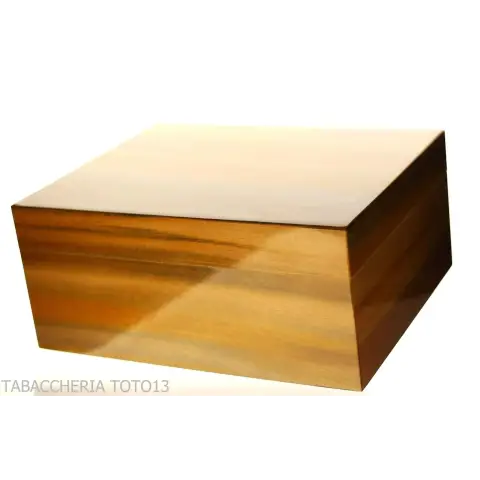 Gentili scatola umidificata per 40 sigari finitura faggio tre colori - Accessori Per Sigari