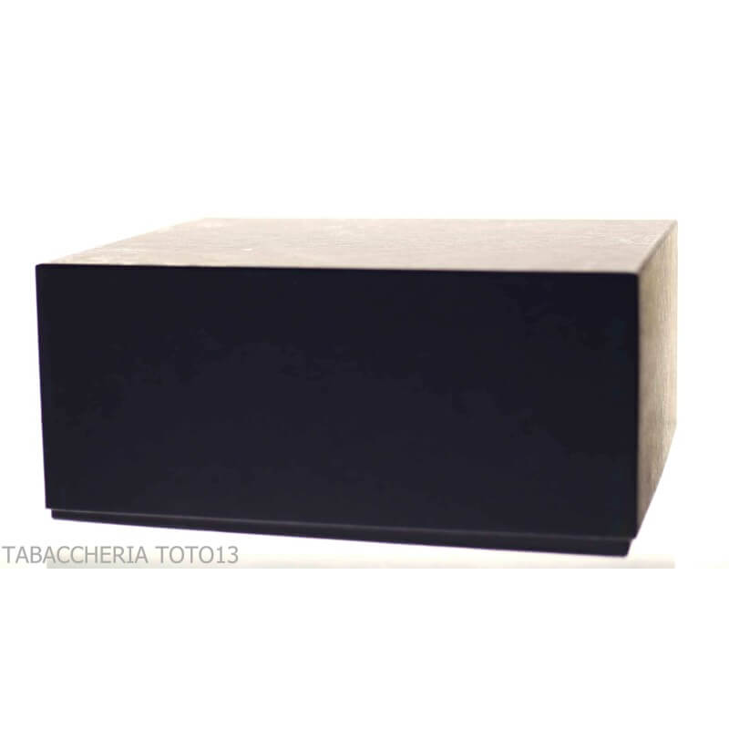 Gentili coffret humidifié pour 40 cigares finition wengé mat et cuir d'autruche - Ebanisteria Gentili Fabrizio Srl