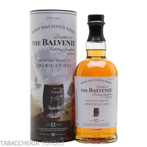 The Balvenie 12 Y.O. American Oak Cl.70 Vol.43% - Licores