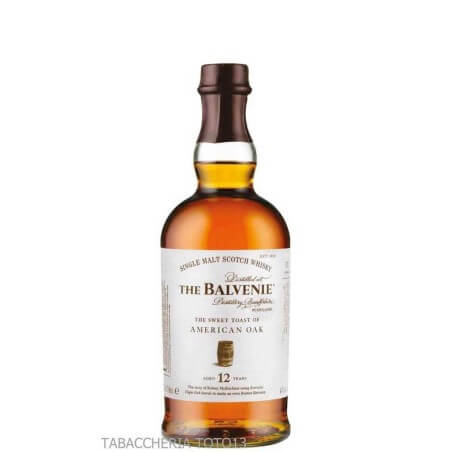 The Balvenie 12 Y.O. American Oak Cl.70 Vol.43% Balvenie Distillery Whisky