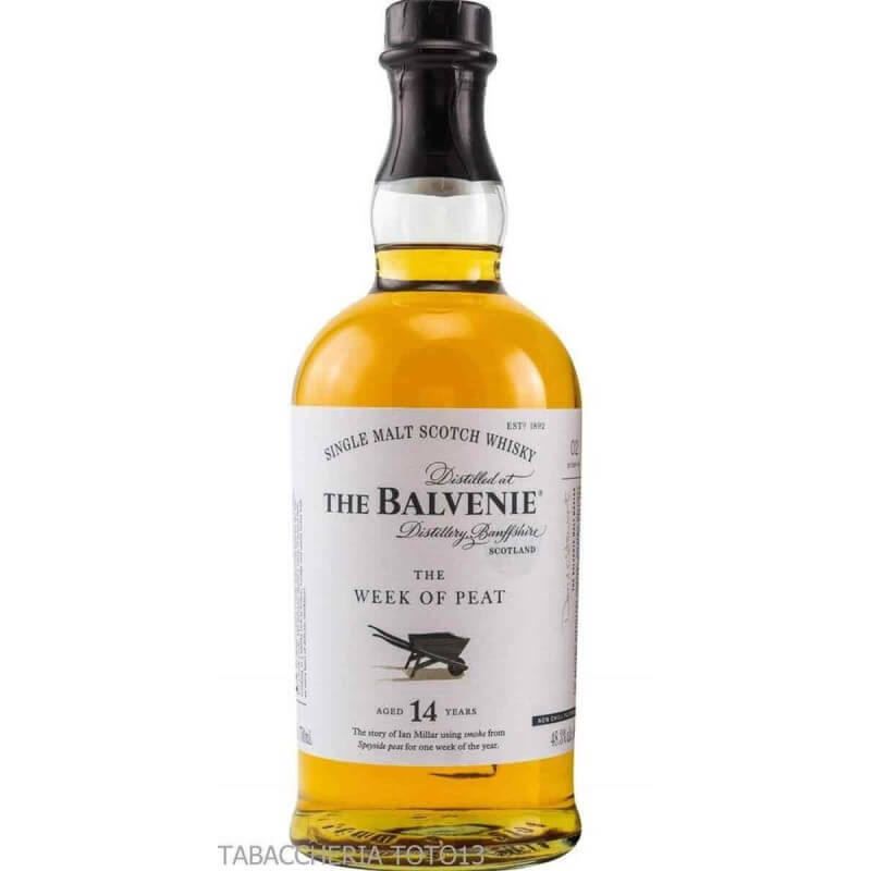 The Balvenie 14 Y.O. the week of peat Cl.70 Vol.48,3% - Balvenie Distillery