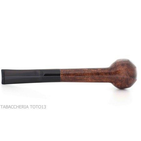 Mastro Geppetto Pfeife in Lumberman-Form aus glänzendem dunklem Bruyere - Tabakpfeifen